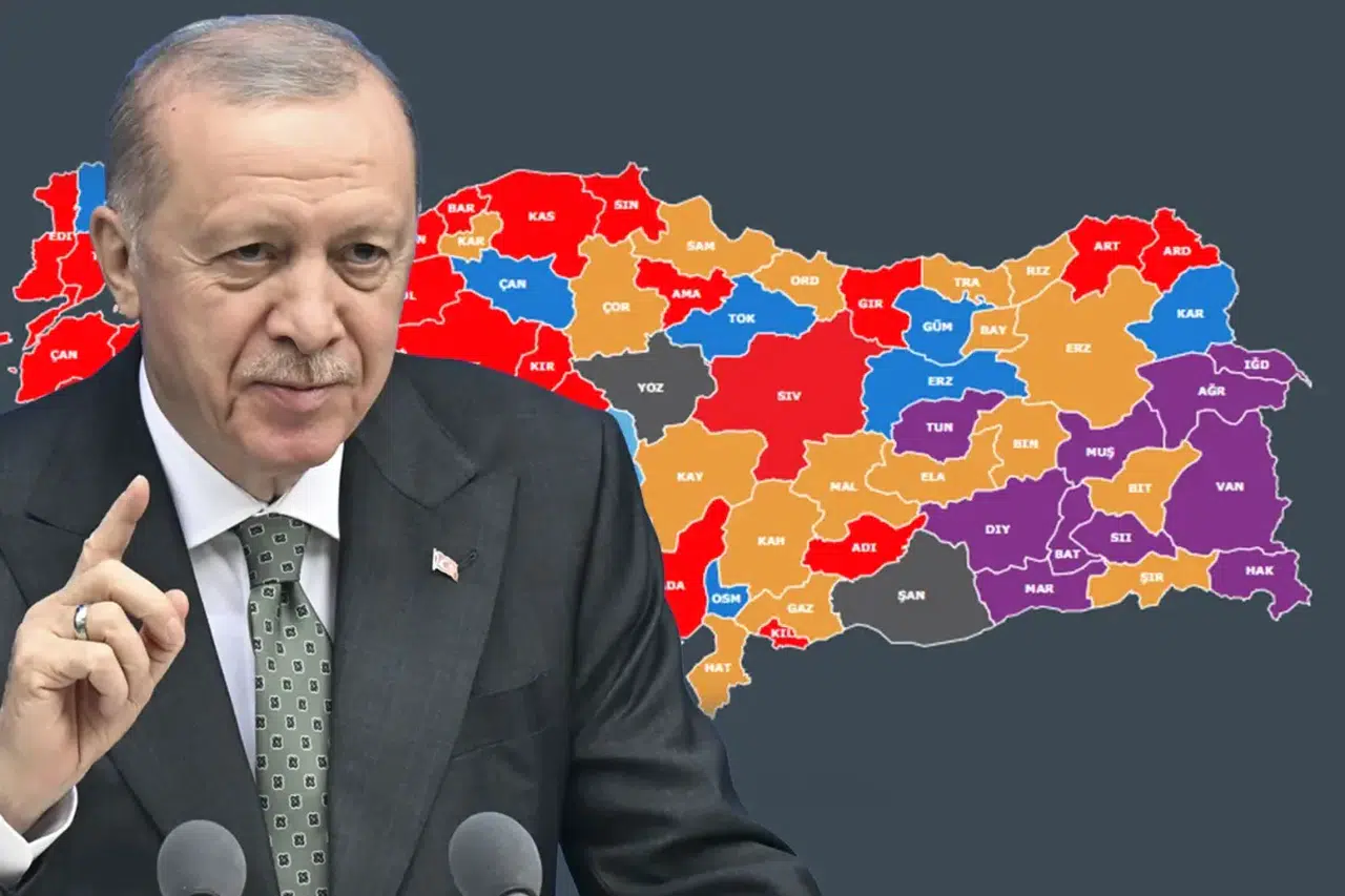 Yerel seçim haritasında şok eden değişiklik!