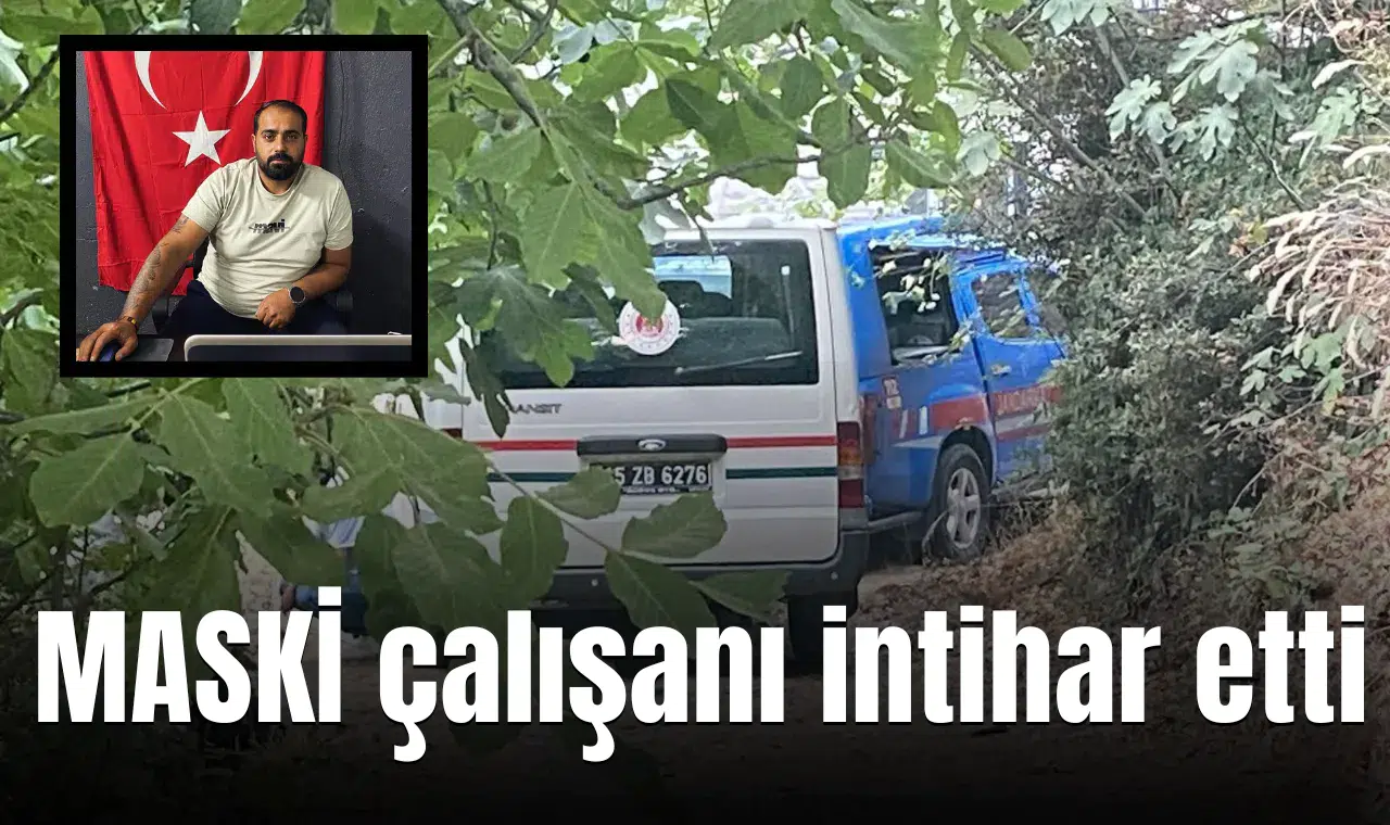 Manisa’da MASKİ çalışanı intihar etti