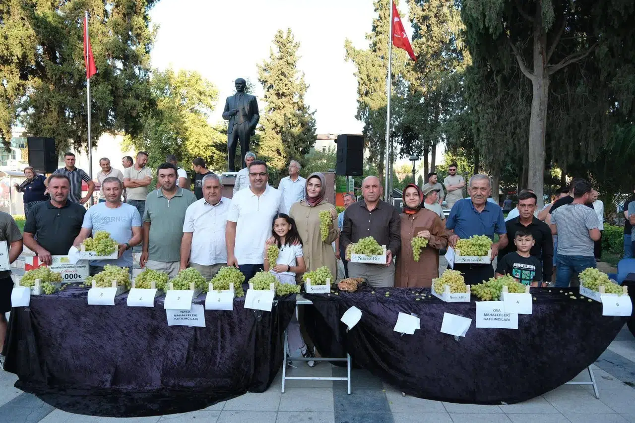 Manisa'da "En güzel Sultani üzüm" yarışması ilgi gördü