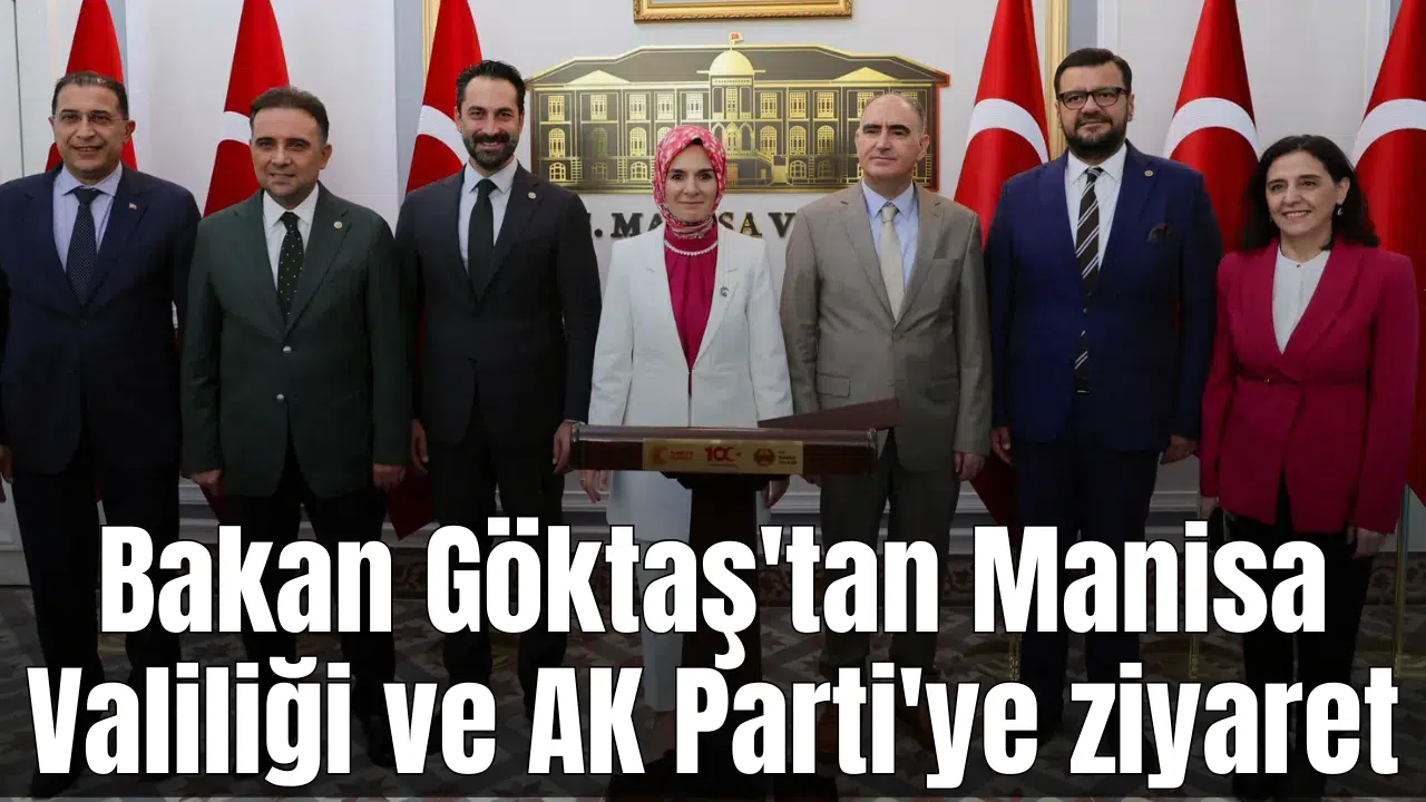 Bakan Göktaş'tan Vali Özkan'a ziyaret
