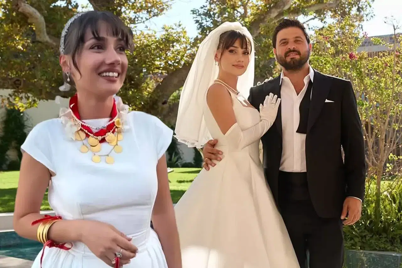 Mardin'de kına gecesi Yunanistan'da düğün! Ünlü oyuncu dünya evine girdi