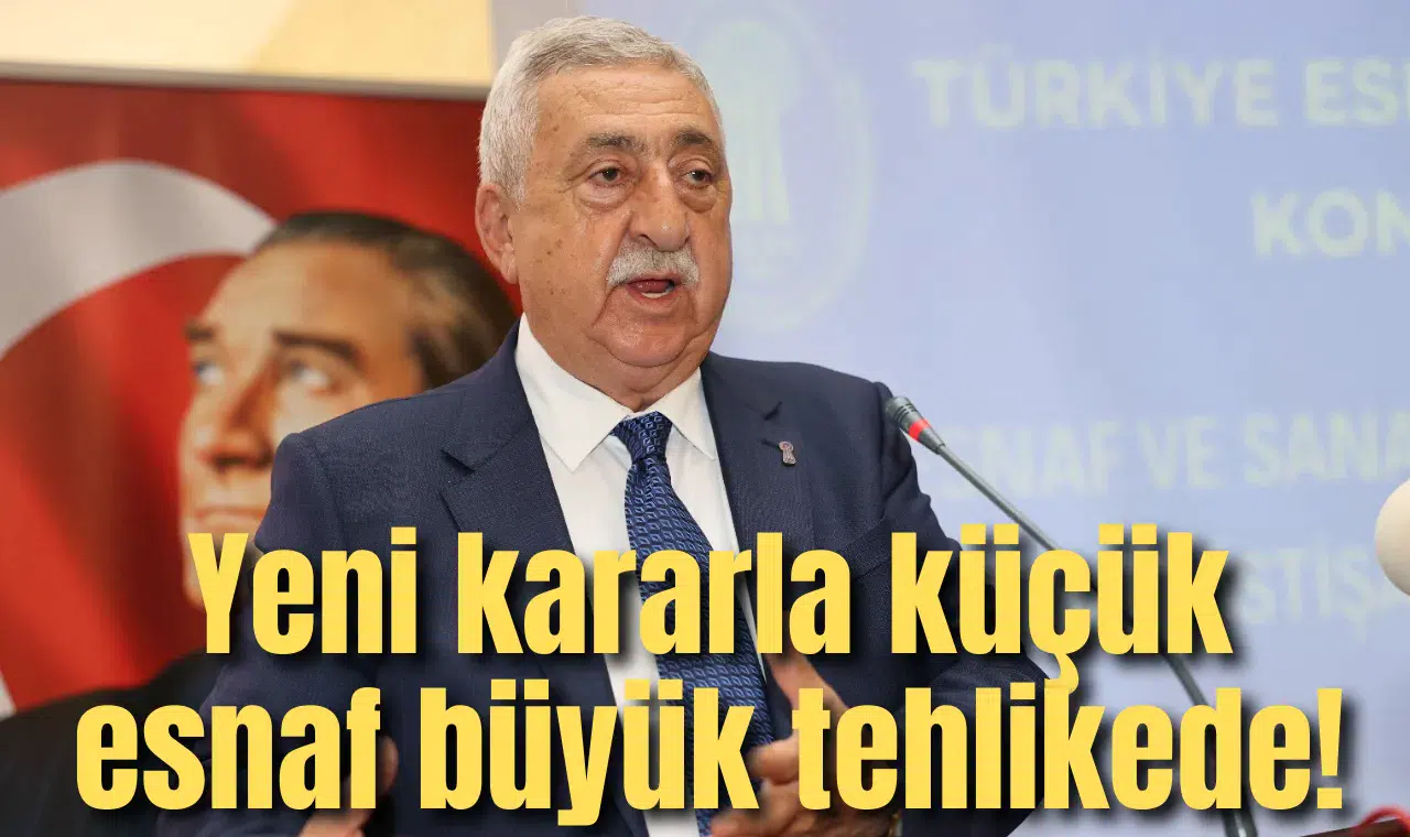 Yeni kararla küçük esnaf büyük tehlikede!