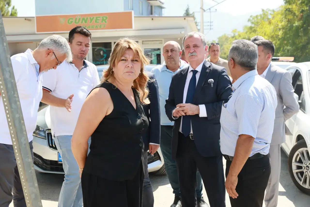 Başkan Balaban O mahallede incelemelerde bulundu
