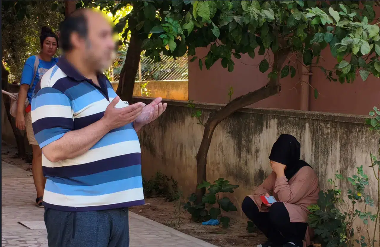 Ölen babasını 3 gün sonra fark etmiş