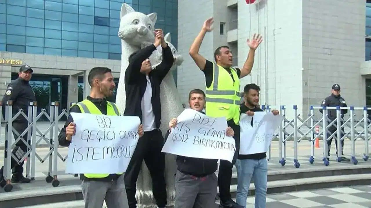 Mansur Yavaş'a işçilerden sert tepki!
