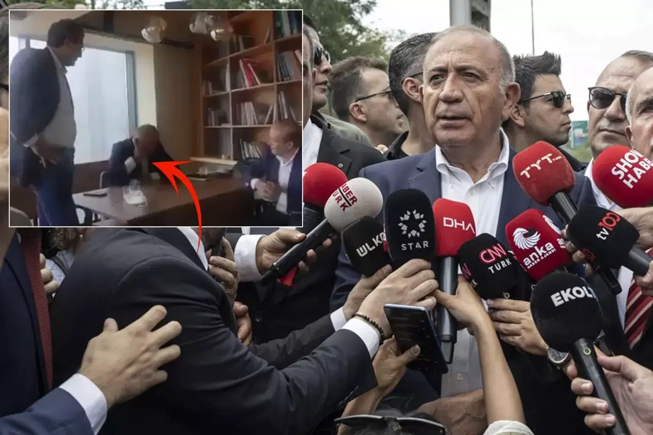 Gürsel Tekin'in içeride çekilen görüntüleri servis edildi