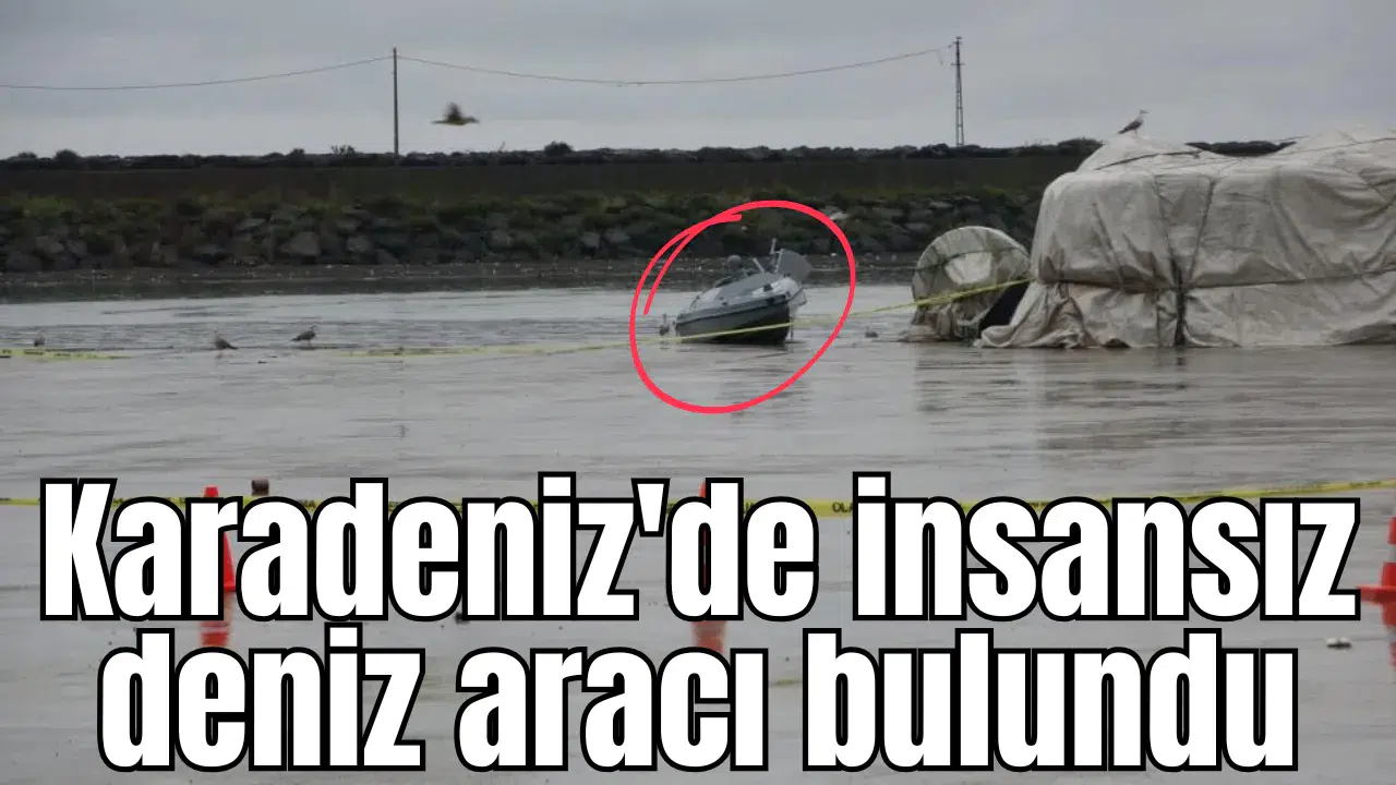 Karadeniz'de insansız deniz aracı bulundu