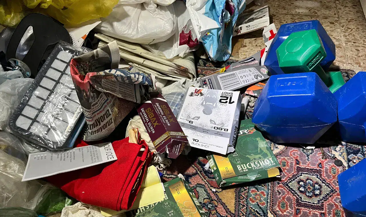 Saldırganın odasında dikkat çeken detay