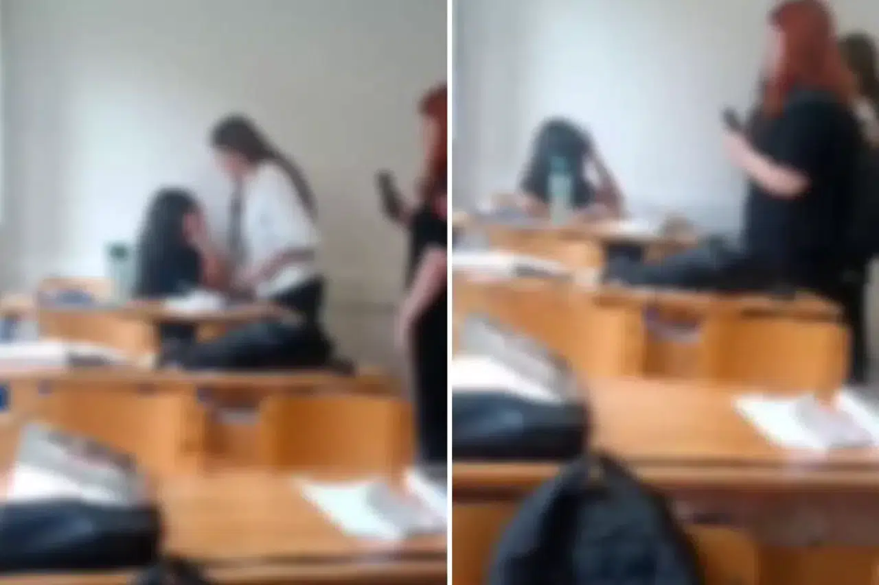 Lisede korkunç görüntü