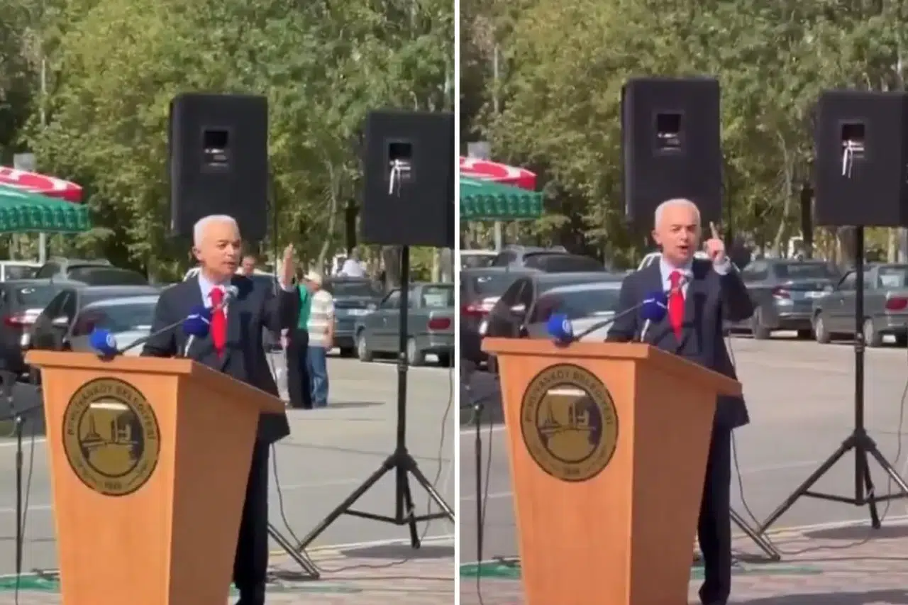 Kırklareli Valisi'nin Cumhurbaşkanı Erdoğan'la ilgili sözleri programa damga vurdu