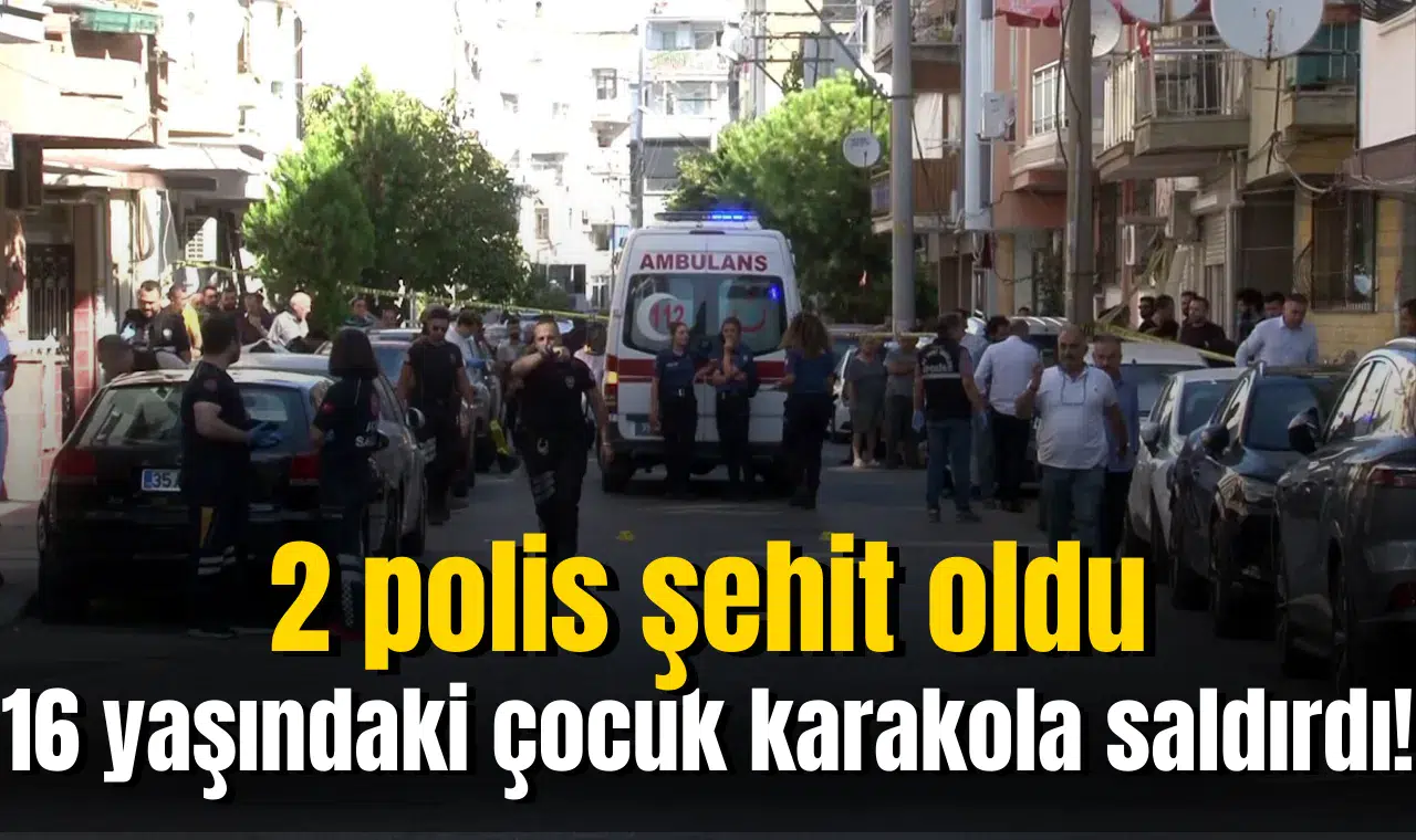 16 yaşındaki çocuk karakola saldırdı!