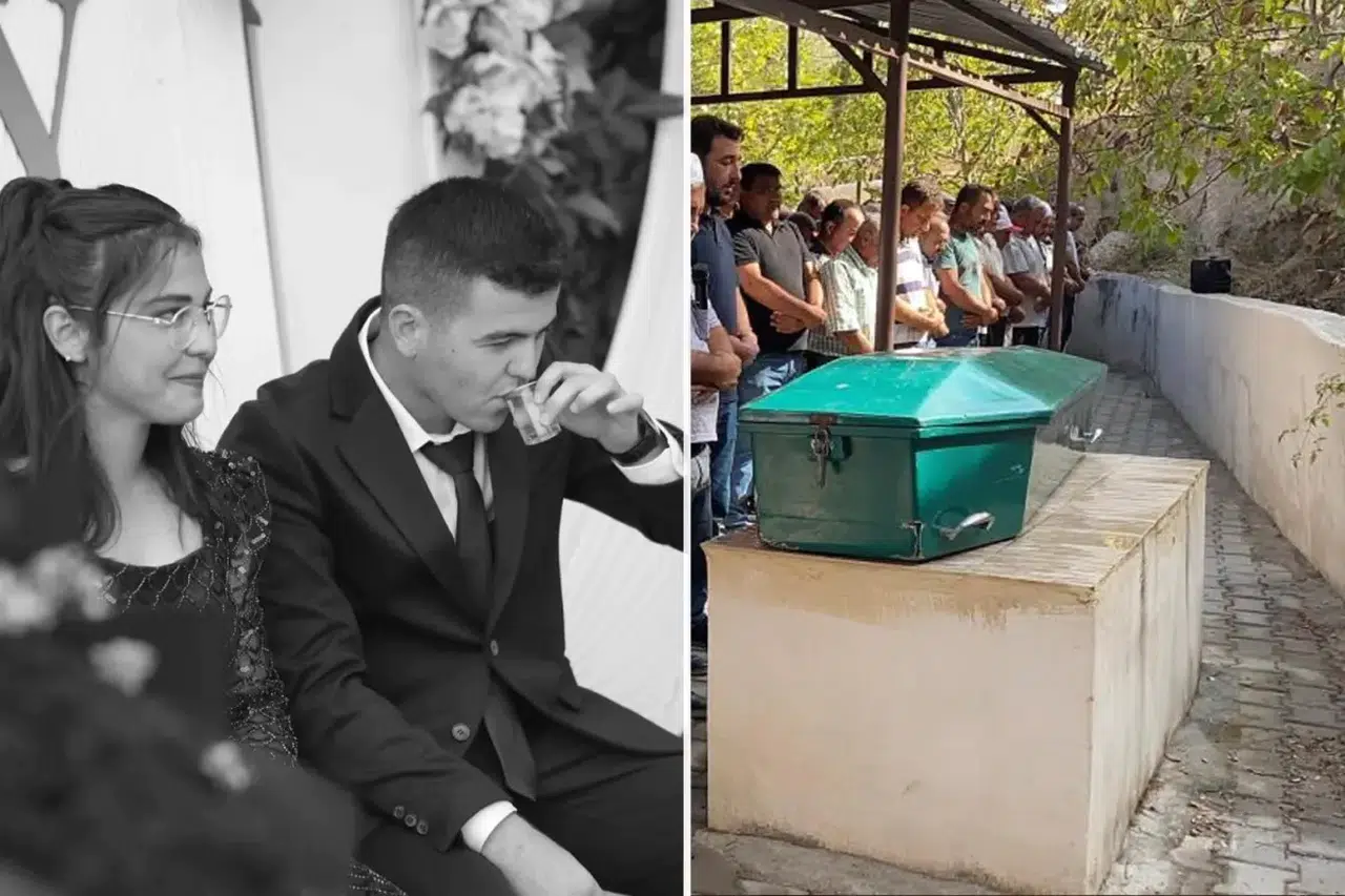 Nişan masasından musalla taşına! Her şey 15 günde oldu