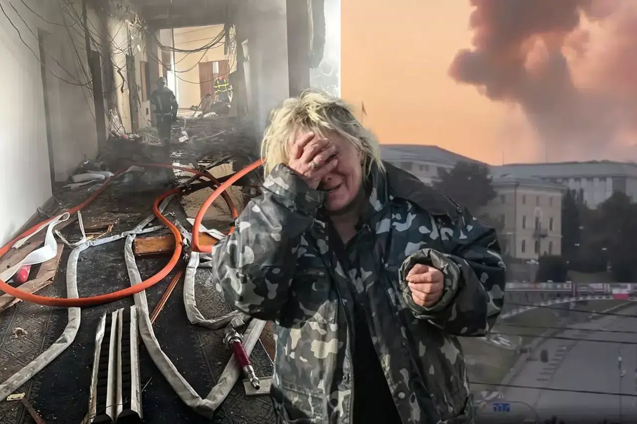 Savaşta bir ilk! Hükümet binası dronlarla vuruldu