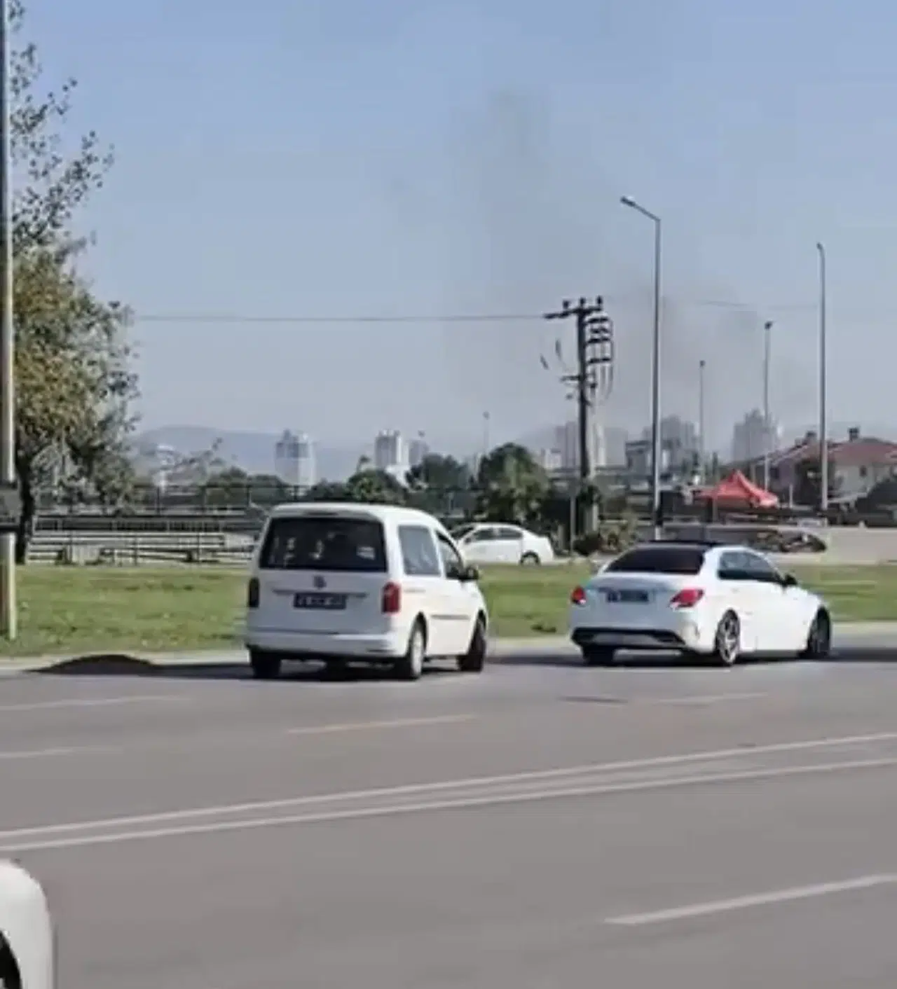 Önce çarptı sonra kaçtı