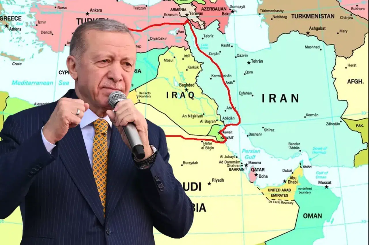 O haritayı Cumhurbaşkanı Erdoğan'a sordular