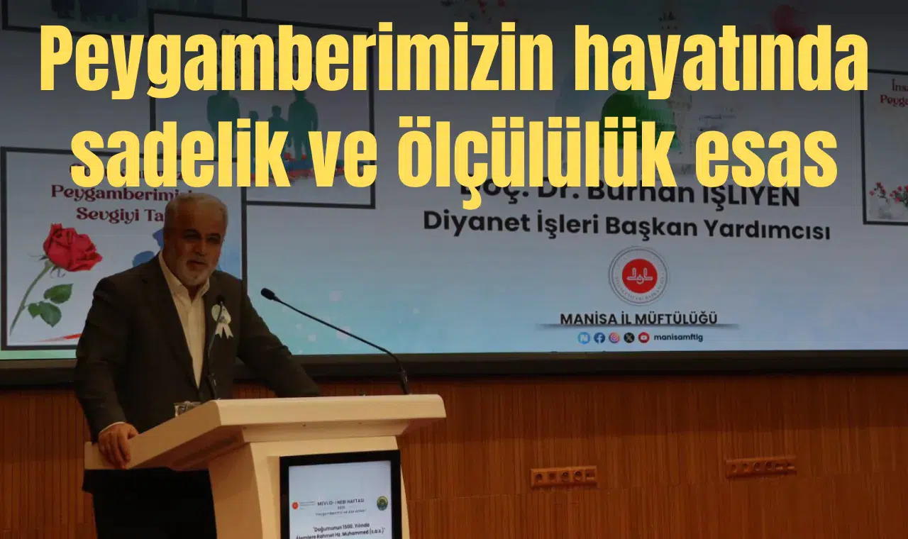 Peygamberimizin hayatında sadelik ve ölçülülük esas
