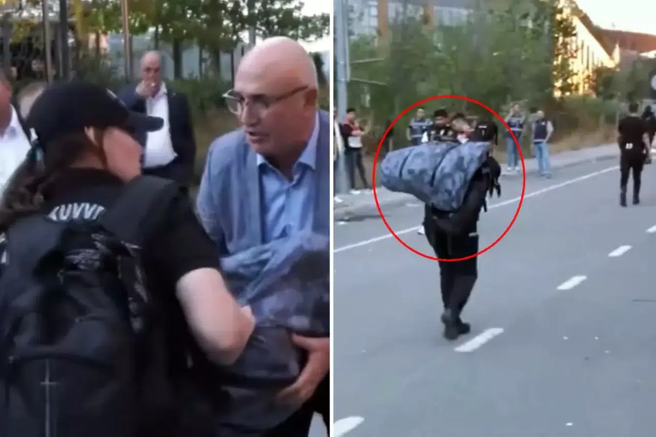 CHP'li Mahmut Tanal, kadın polisin halini görünce dayanamadı