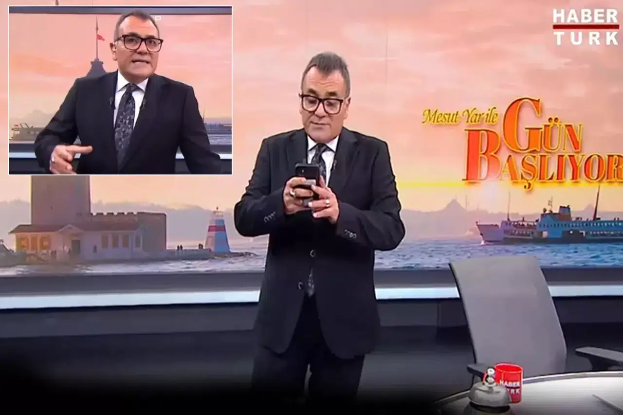 Kanala el konulduğunu canlı yayında öğrendi!