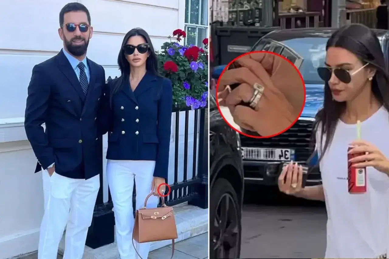 Arda Turan'ın eşinin yüzüğü göz kamaştırdı