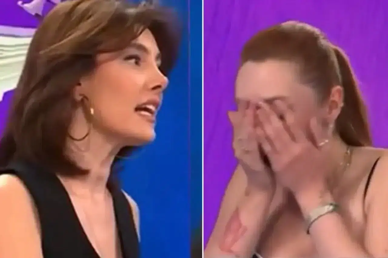 Burcu Binici canlı yayında bakın neden bayılmış