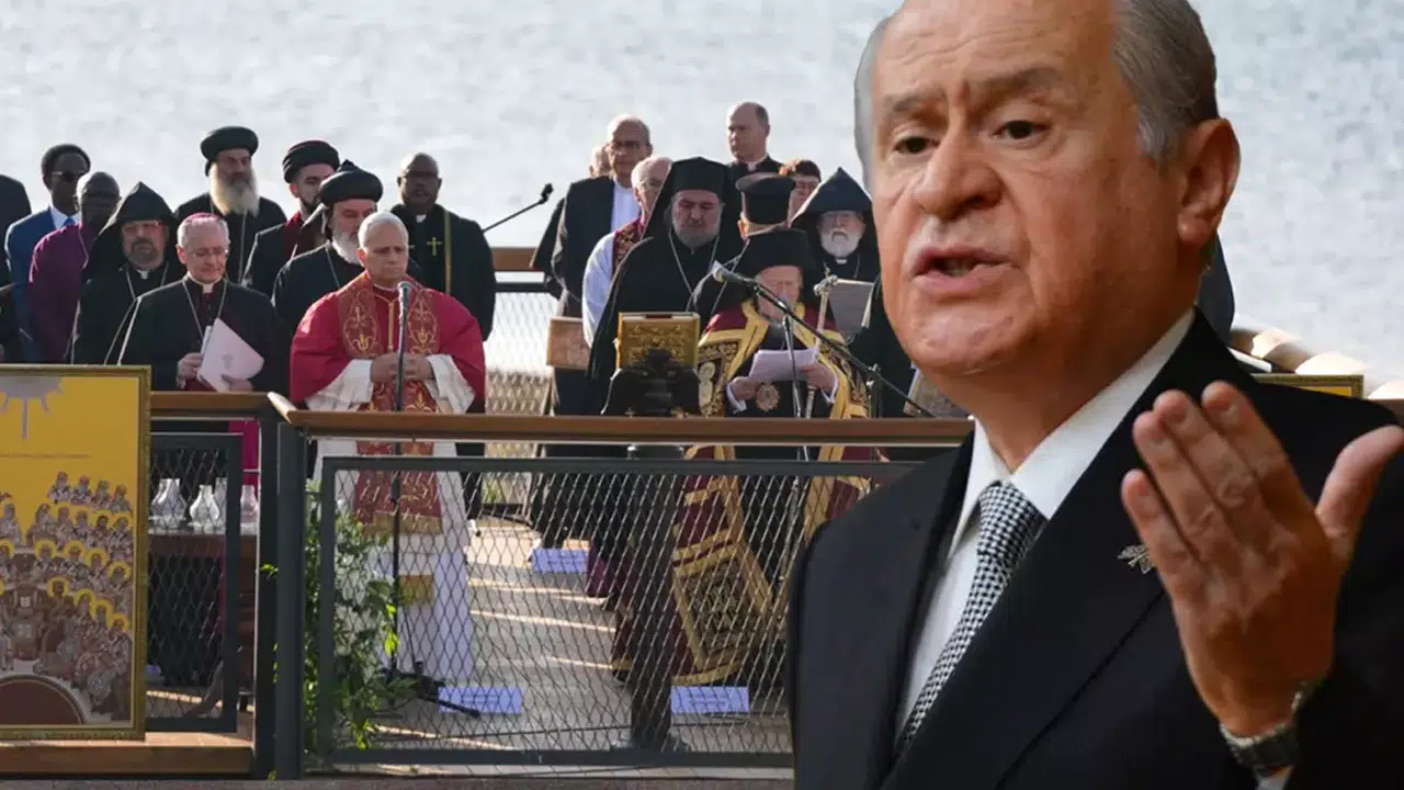 Papa'nın İznik'teki ayinine Bahçeli'den sert tepki