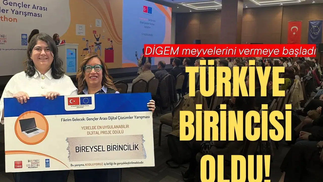 Manisa DİGEM'in yetiştirdiği genç Türkiye birincisi!