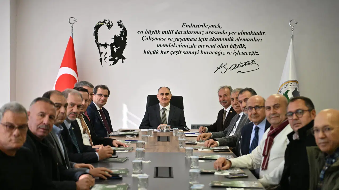 Salihli OSB’de yılın son toplantısı yapıldı