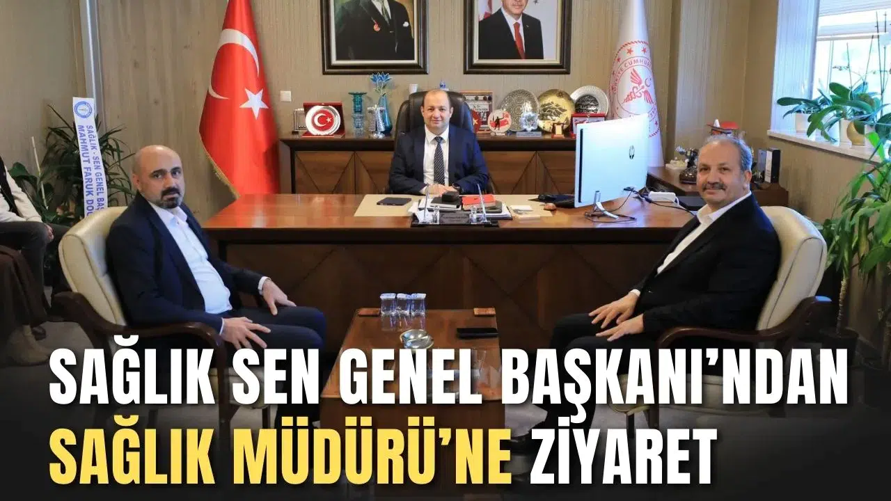 SAĞLIK SEN GENEL BAŞKANI’NDAN MANİSA TEMASLARI