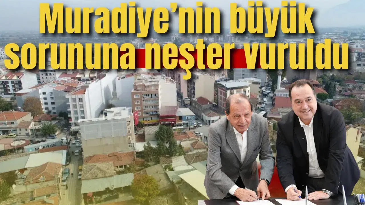 Muradiye’nin büyük sorununa neşter vuruldu