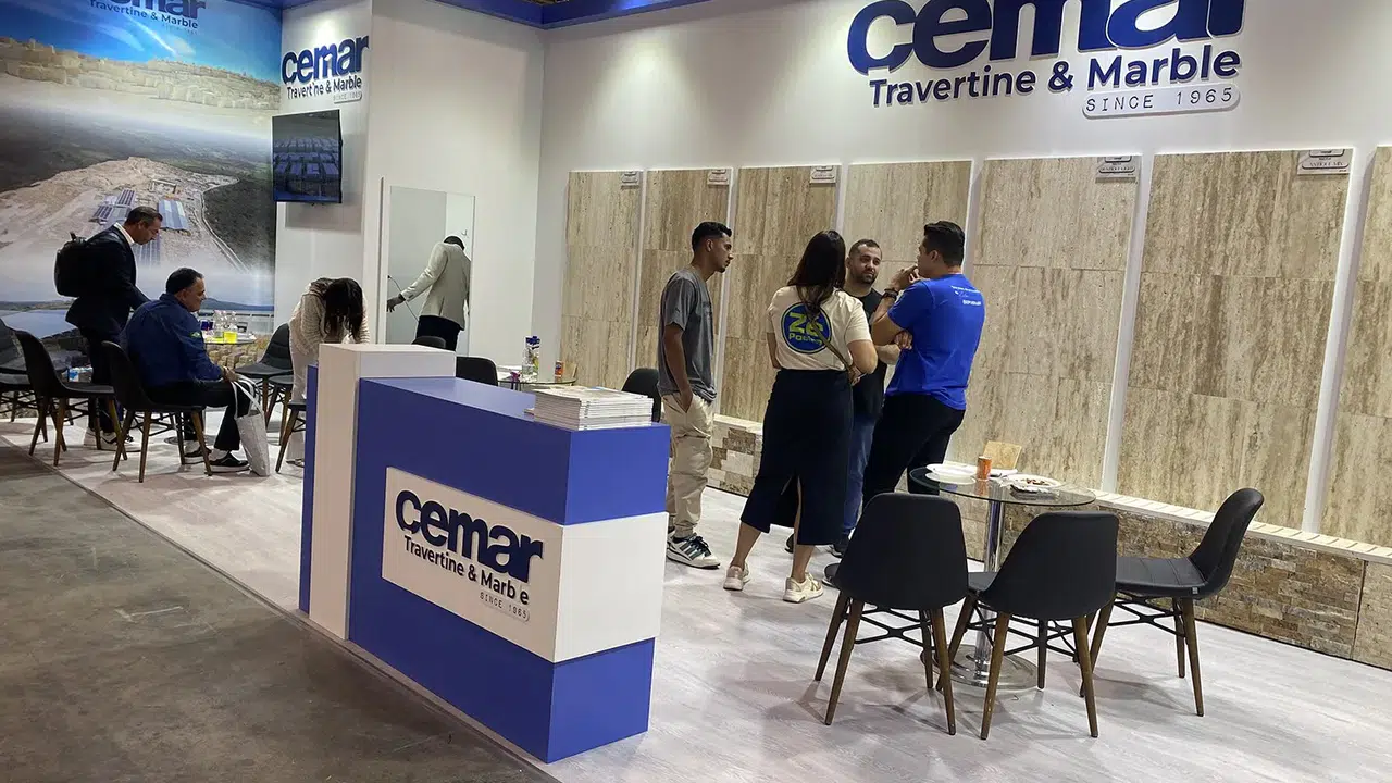 Kula’dan Verona’ya: Cemar Traverten & Mermer’e yoğun ilgi