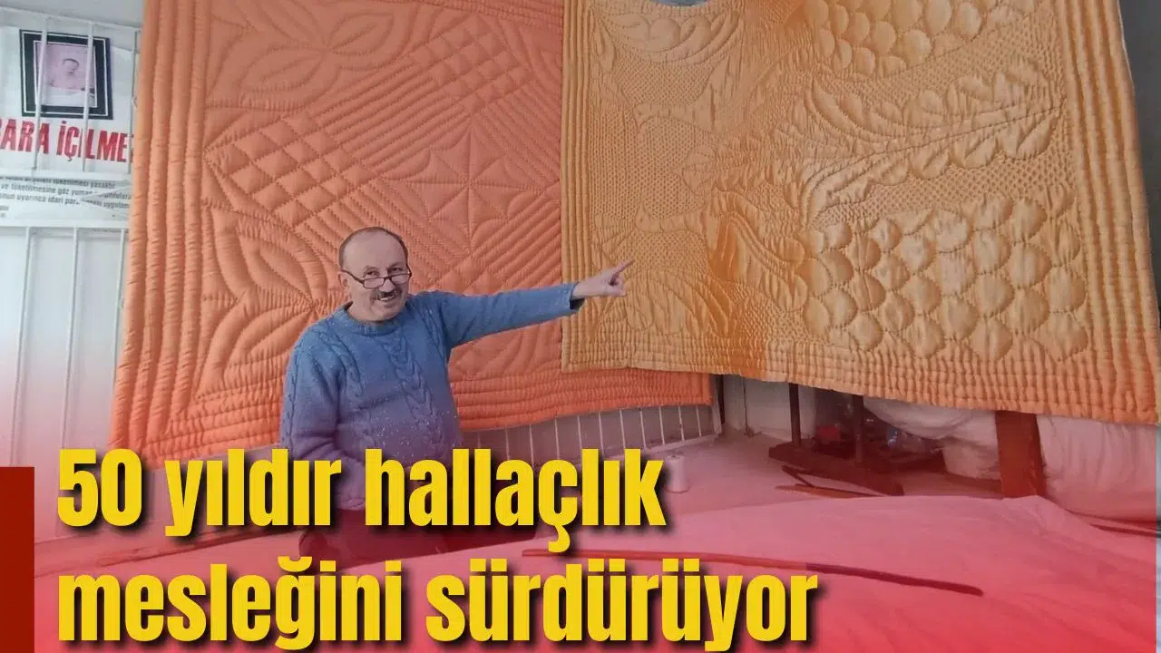 50 yıldır hallaçlık mesleğini sürdürüyor