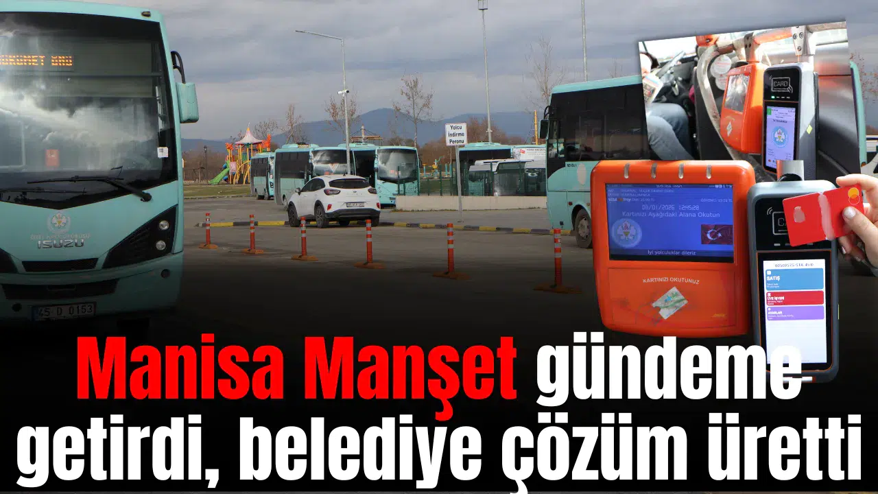 Manisa Manşet gündeme getirdi, belediye çözüm üretti