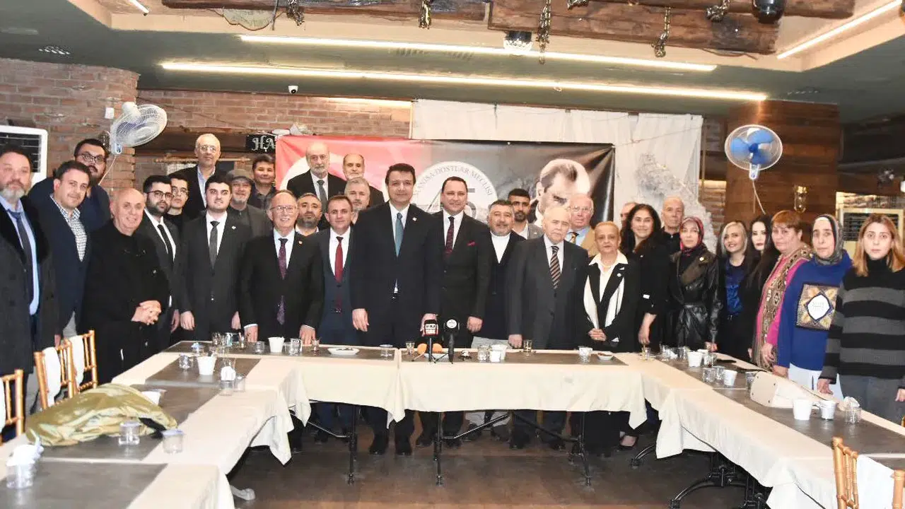 Manisa Dostlar Meclisinin konuğu genel başkan Mahmut Arıkan