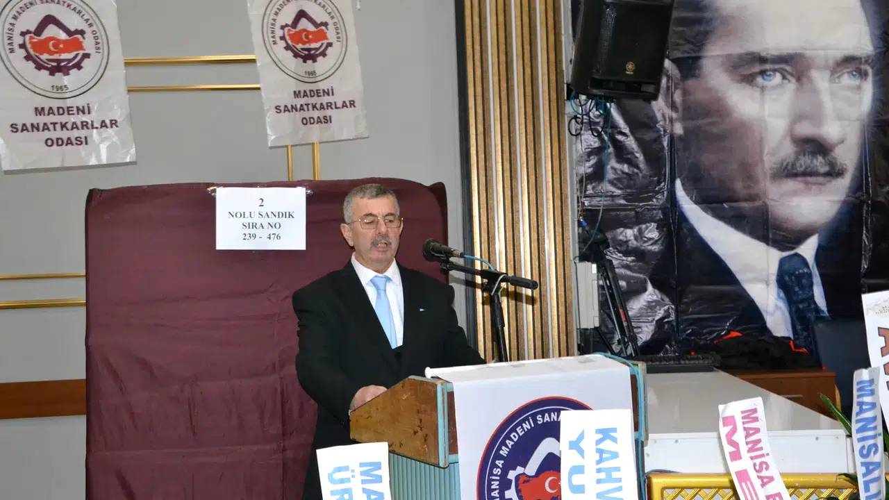 Madeni Sanatkarlar Odası’nda yeni başkan Levent Pirinççiler