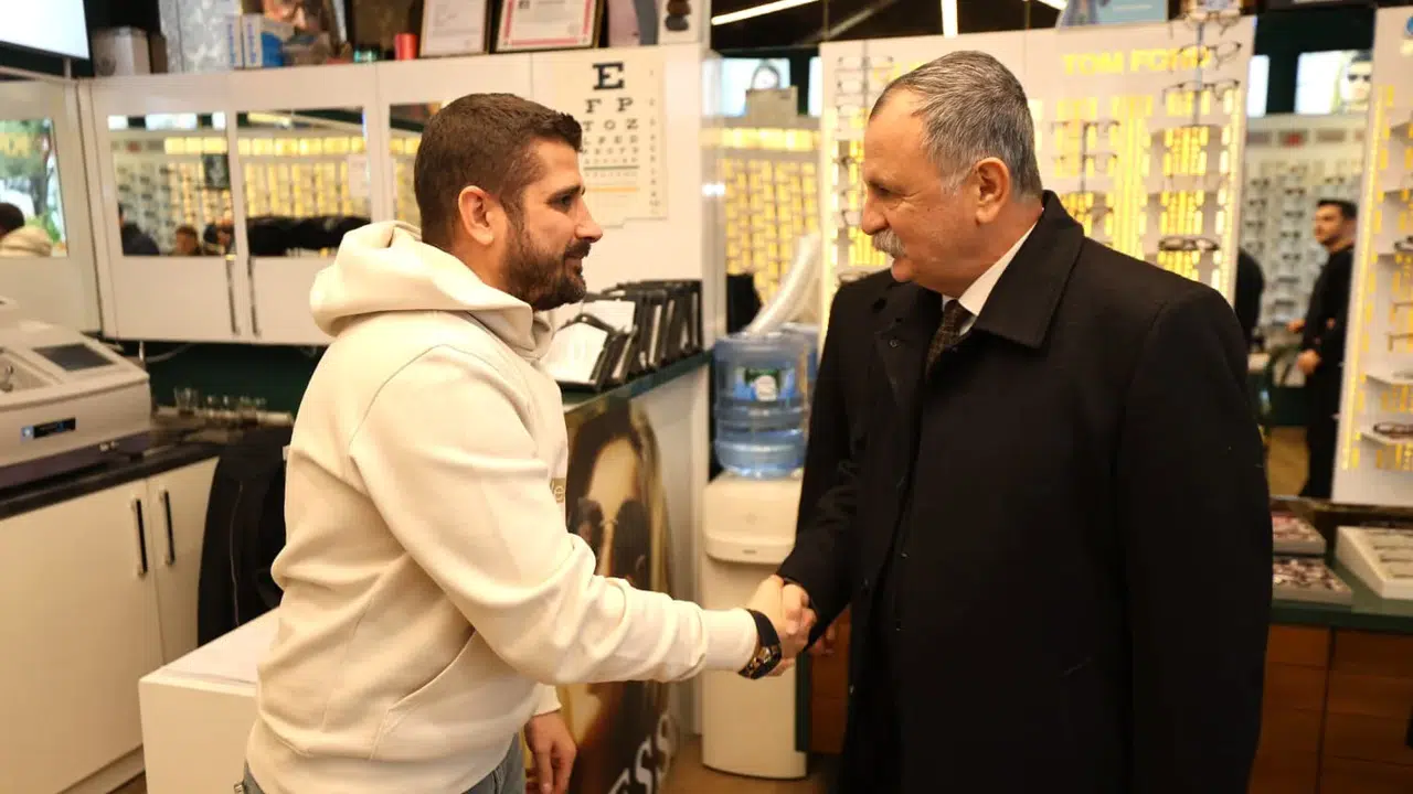 Başkan Balaban esnafla bir araya geldi