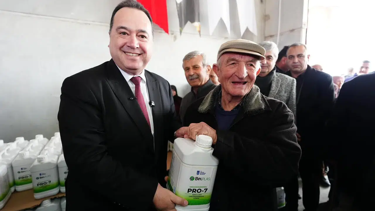 Manisa Büyükşehir’den çiftçiye don desteği