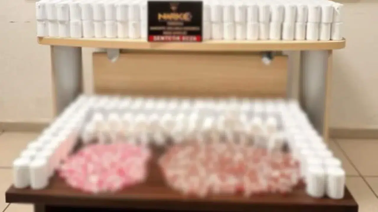 Turgutlu’da 56 bin 336 sentetik hap ele geçirildi