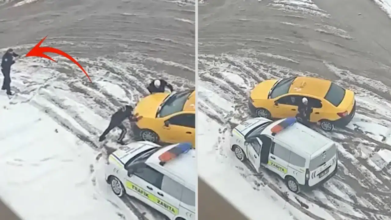 Belediye ekiplerinin  Yardım  videosunun senaryo olduğu ortaya çıktı