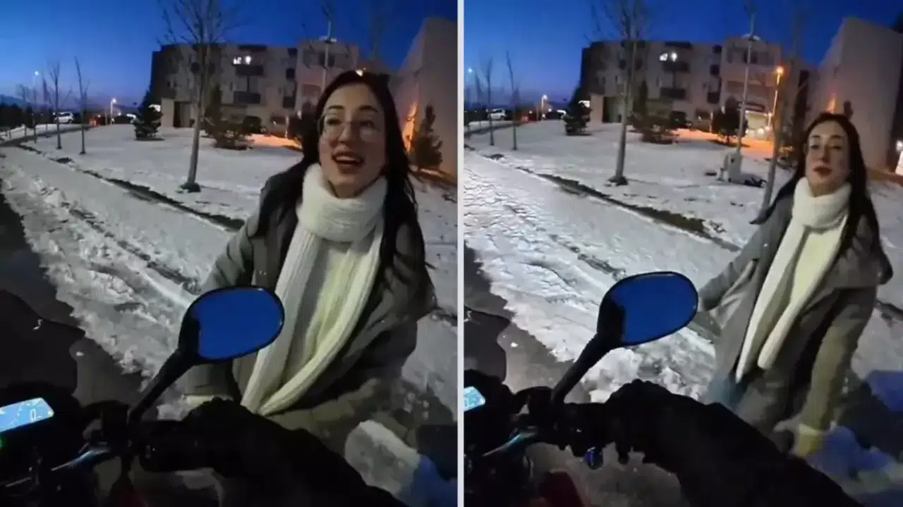 Üniversite öğrencisi kız  Beni çarşıya bırak  dedi, motorcudan aldığı cevapla şoke oldu