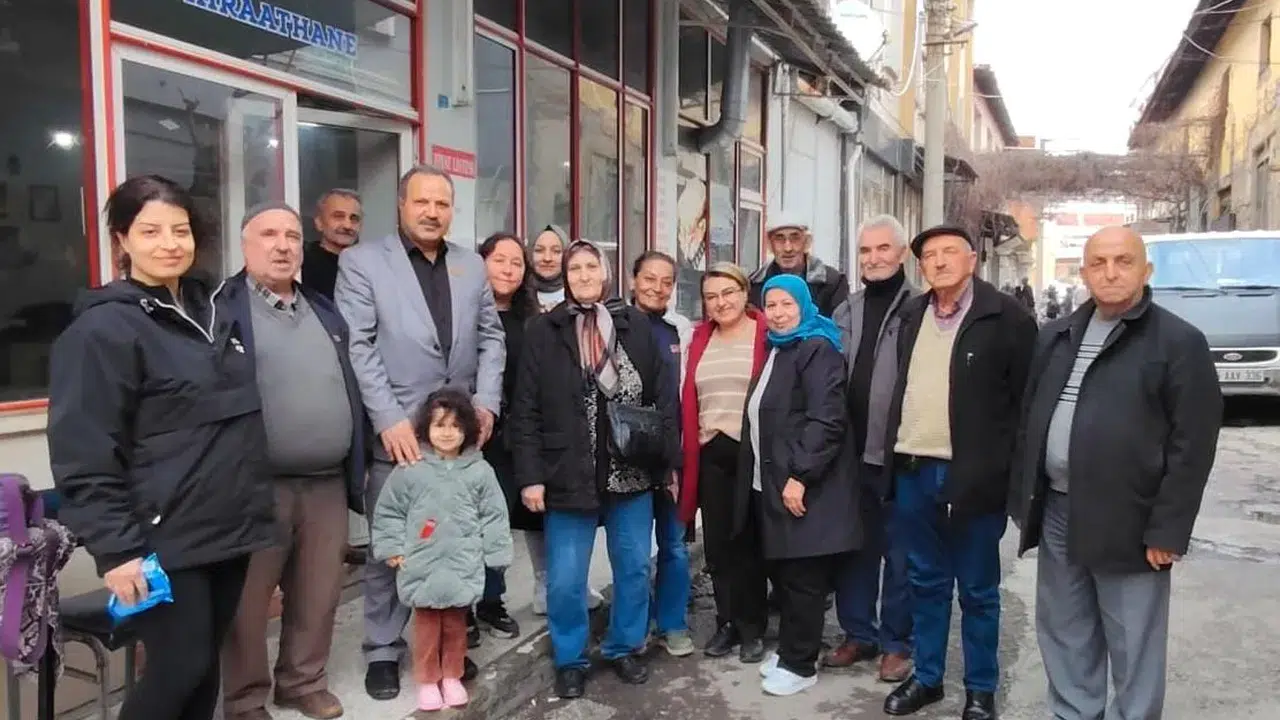 Manisa Şehit Aileleri ve Gaziler Derneği Başkan Adayı Nuri Keser’den Akhisar ziyareti