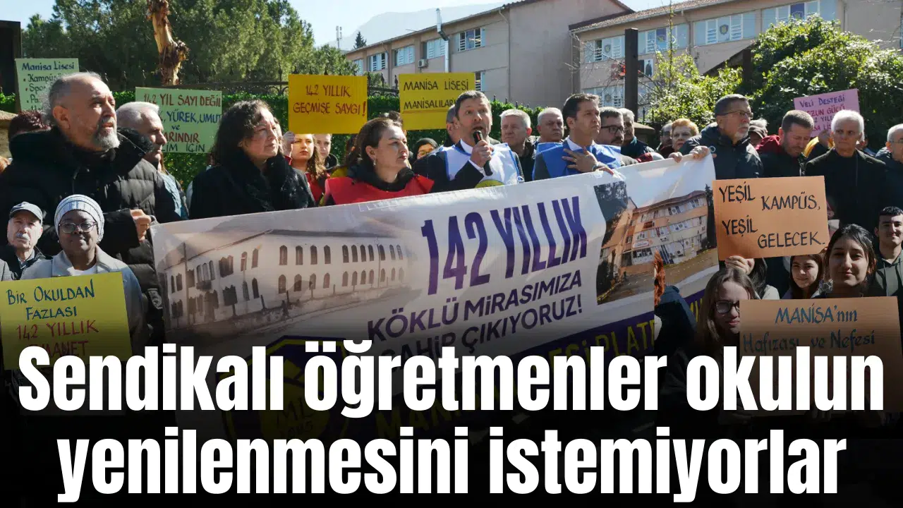 Sendikalı öğretmenler okulun yenilenmesini istemiyorlar