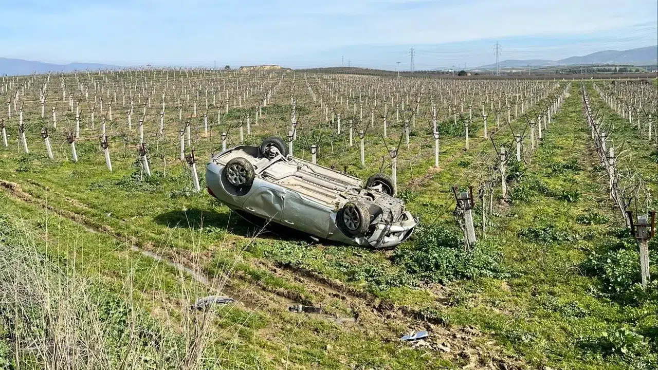 Manisa'da trafik kazası: 1 yaralı