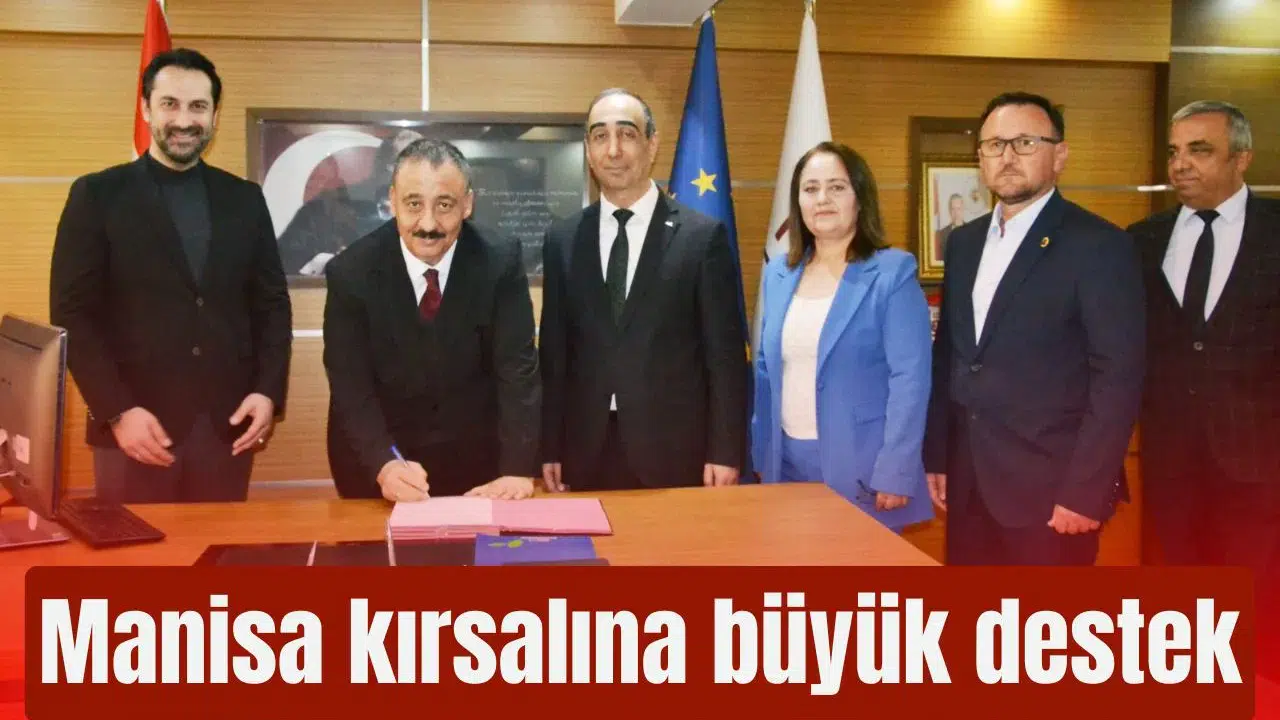 Manisa kırsalına büyük destek