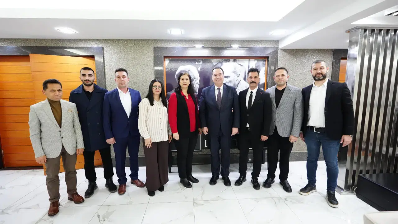 Manisa Azerbaycan Kültür ve Dayanışma Derneği'nden Başkan Dutlulu’ya ziyaret