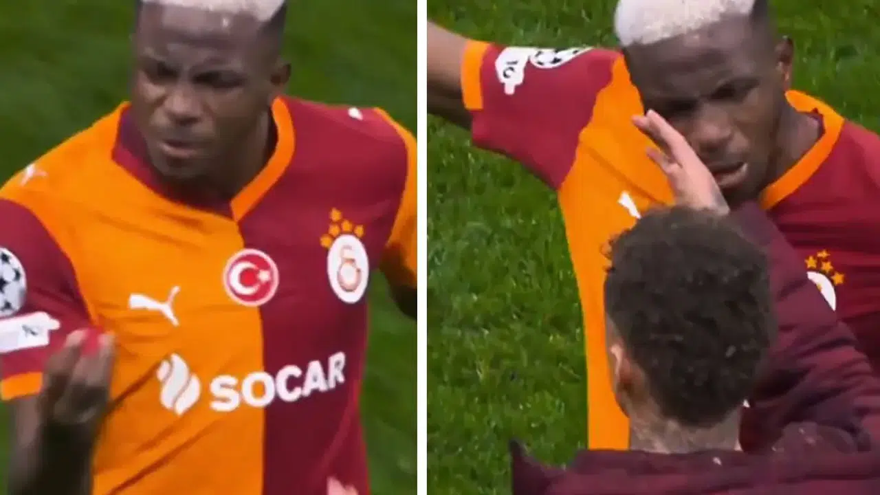 5-2'lik maçta Osimhen'i çıldırtan olay