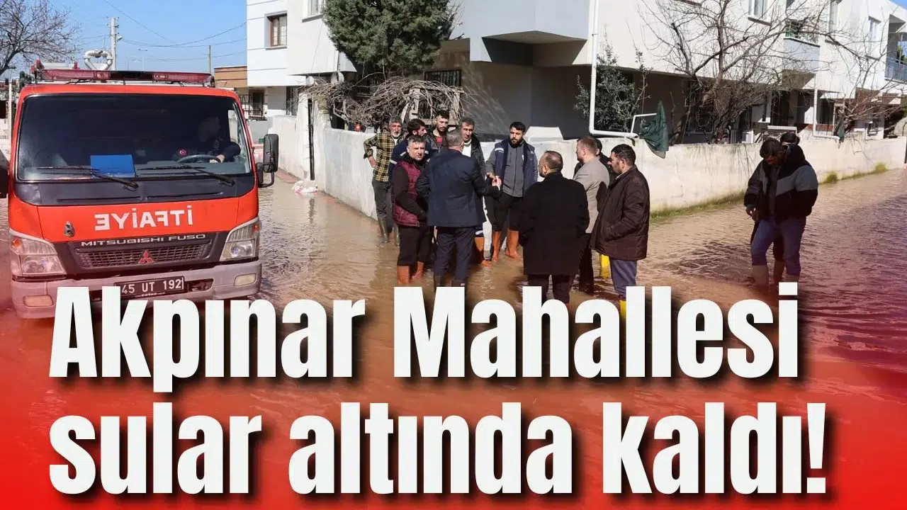 Akpınar Mahallesi sular altında kaldı!