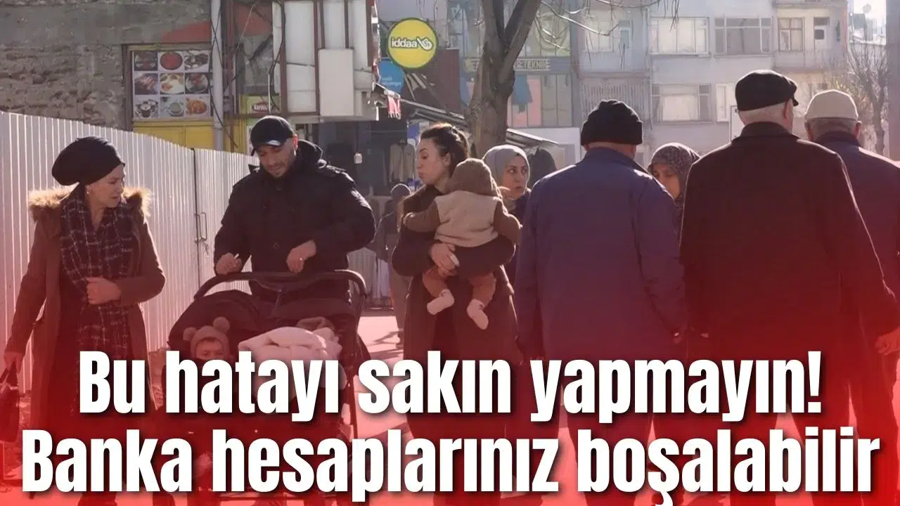 Bu hatayı sakın yapmayın! Banka hesaplarınız boşalabilir
