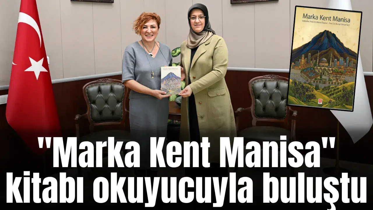Marka Kent Manisa  kitabı okuyucuyla buluştu