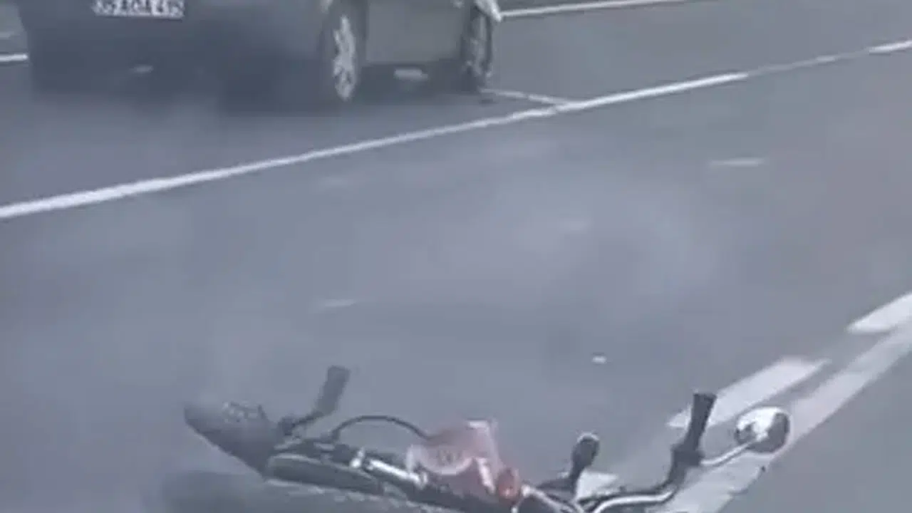Motosiklet sürücüsü kadının acı sonu