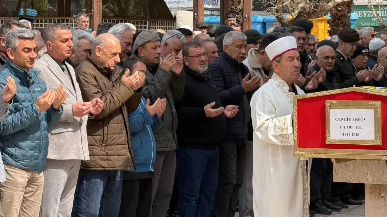 Dr. Cengiz Aksoy son yolcuğuna uğurlandı